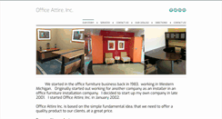 Desktop Screenshot of officeattire.net
